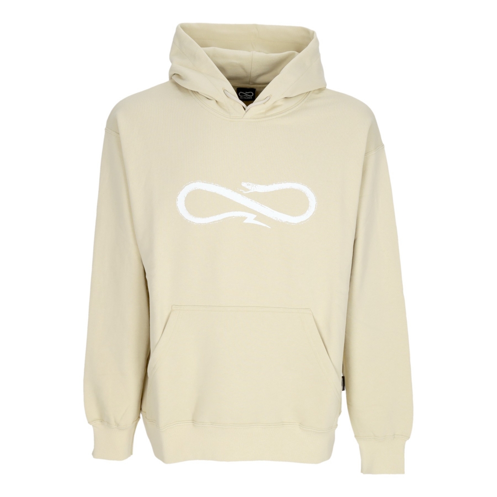 felpa leggera cappuccio uomo logo classic hoodie GRAVEL