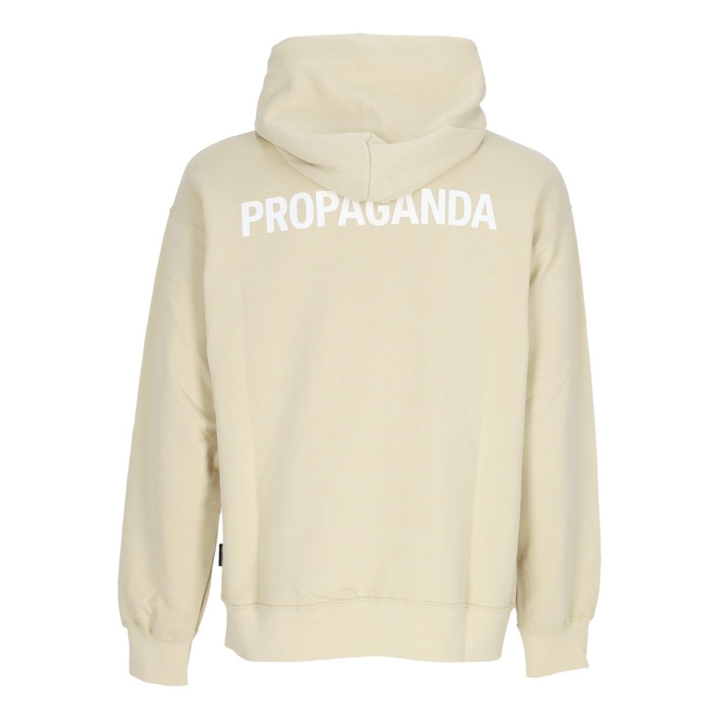 felpa leggera cappuccio uomo logo classic hoodie GRAVEL