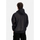 felpa leggera cappuccio uomo sportswear tech pack woven mesh hoodie BLACK/BLACK