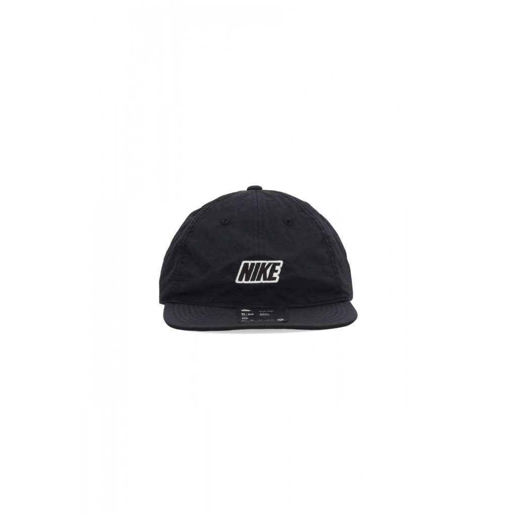 cappellino visiera piatta uomo club unstructured flat bill outdoor cap BLACK/SUMMIT WHITE