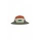 cappello da pescatore uomo tech bucket hat FATIGUE/GREEN TEA