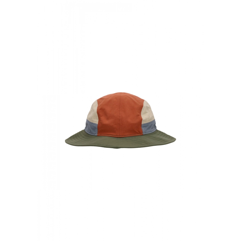 cappello da pescatore uomo tech bucket hat FATIGUE/GREEN TEA