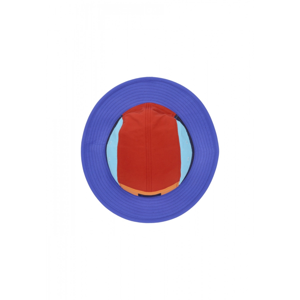 cappello da pescatore uomo tech bucket hat SCUBA BLUE/TAMARINDO
