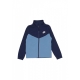 completo tuta ragazzo b sportswear full-zip tracksuit AEGEAN STORM/MIDNIGHT NAVY/WHITE