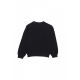 completo tuta ragazzo sportswear poly crew tracksuit BLACK/WHITE/WHITE