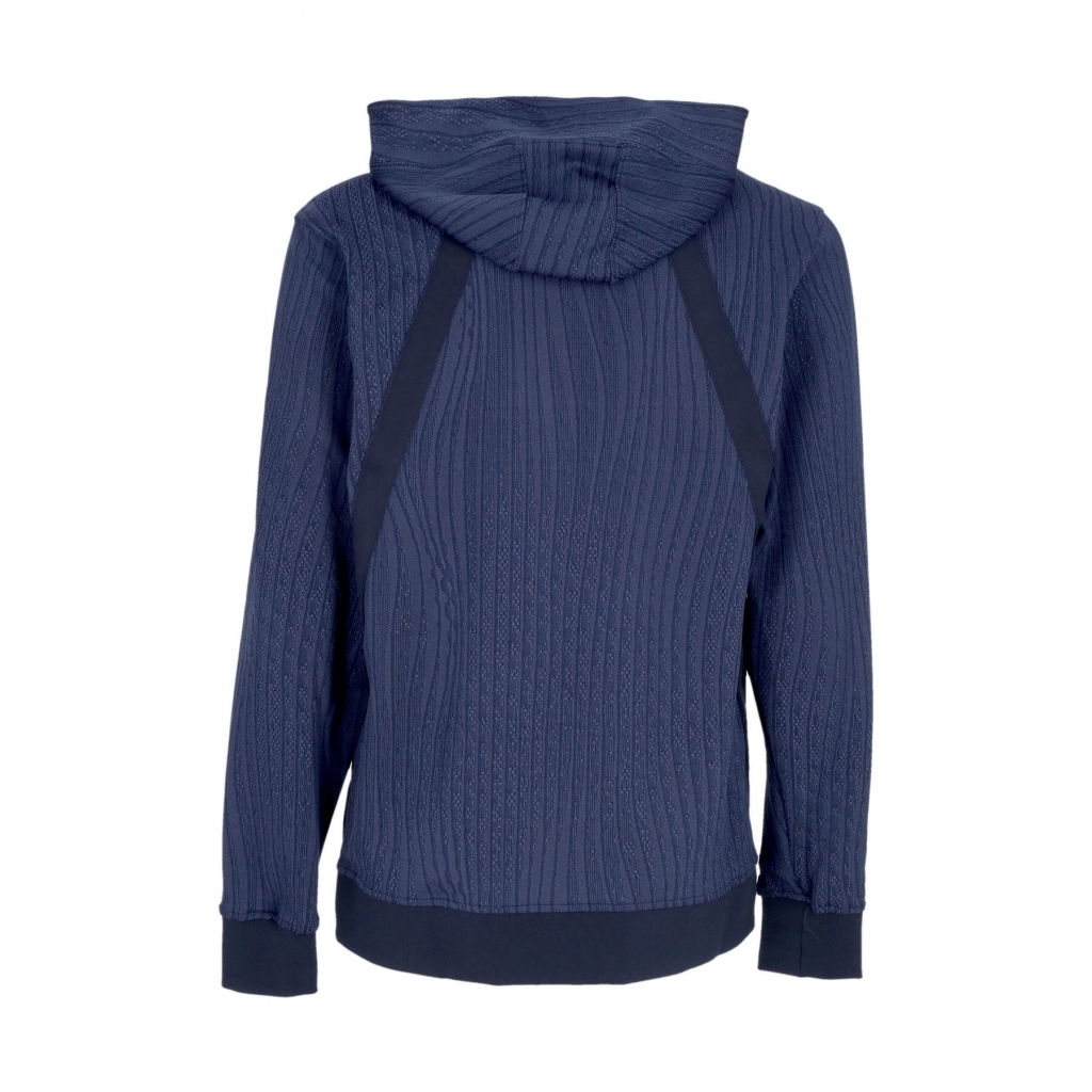 felpa leggera cappuccio zip uomo dri-fit adv basketball game jacket team usa OBSIDIAN/OBSIDIAN/WHITE