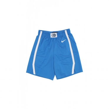 pantaloncino basket uomo limited road basketball short team greece LT PHOTO BLUE/WHITE