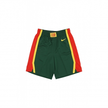 pantaloncino basket uomo limited road basketball short team lithuania GORGE GREEN/CHILE RED