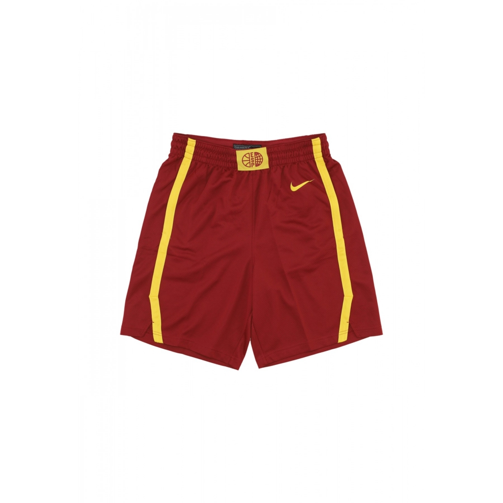 pantaloncino basket uomo limited road basketball short team spain TEAM CRIMSON/TOUR YELLOW