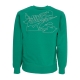 felpa leggera girocollo uomo club french terry crewneck MALACHITE/SAIL