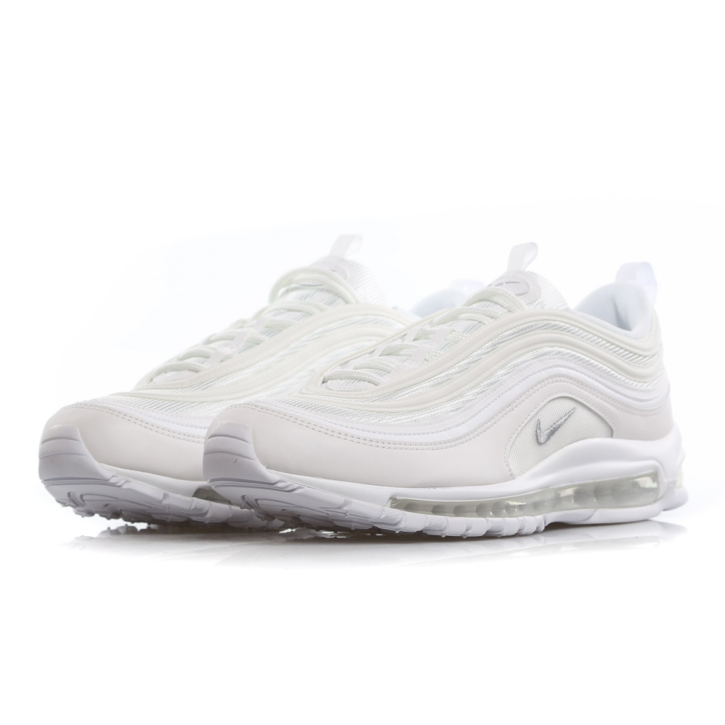 scarpa bassa uomo air max 97 WHITE/WOLF GREY/BLACK