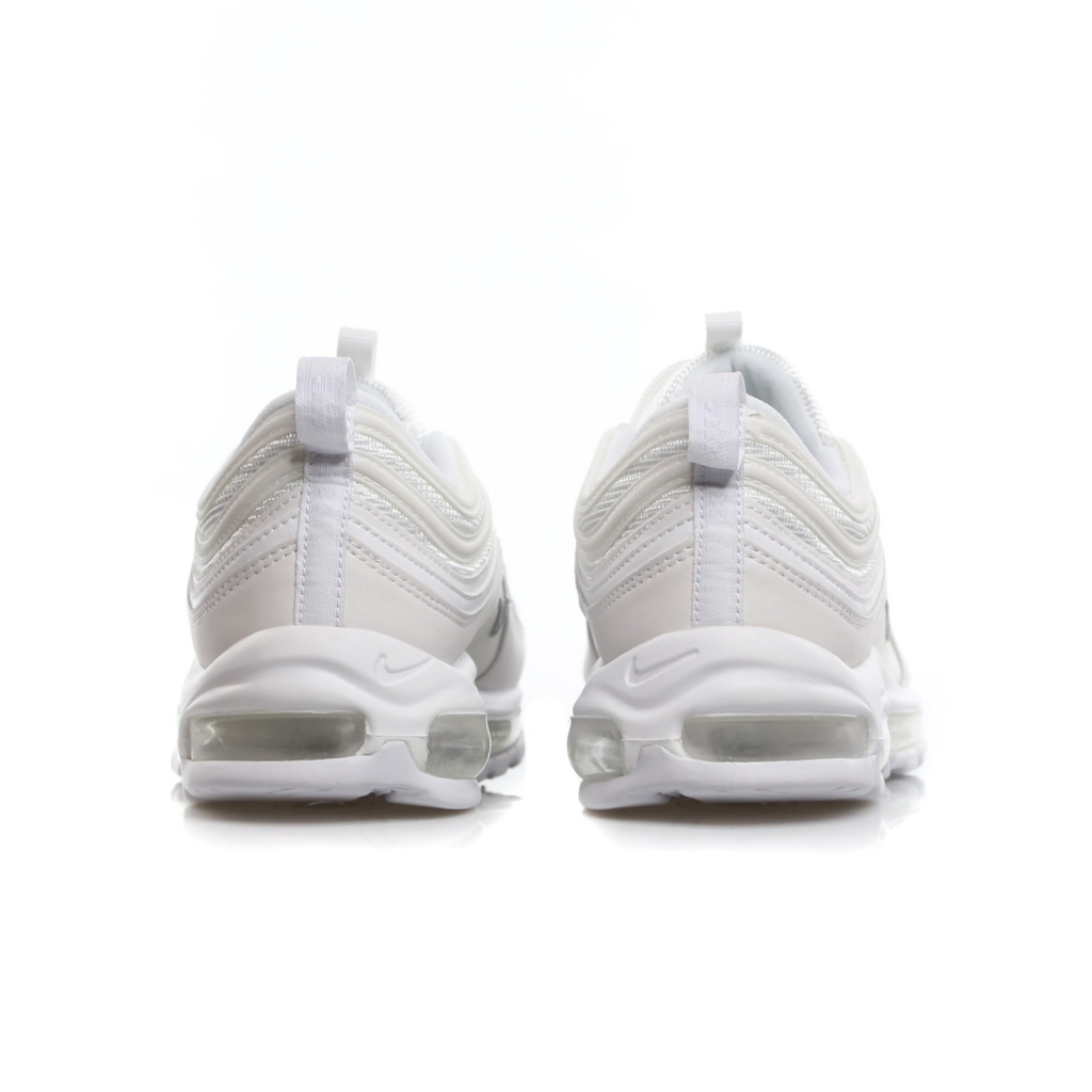 scarpa bassa uomo air max 97 WHITE/WOLF GREY/BLACK
