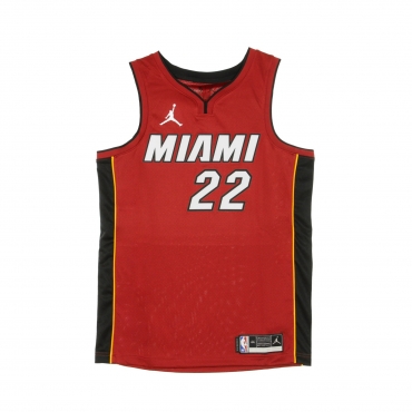 canotta basket uomo nba swingman jersey jordan statement edition 2020 no 22 jimmy butler miahea TOUGH RED/BLACK