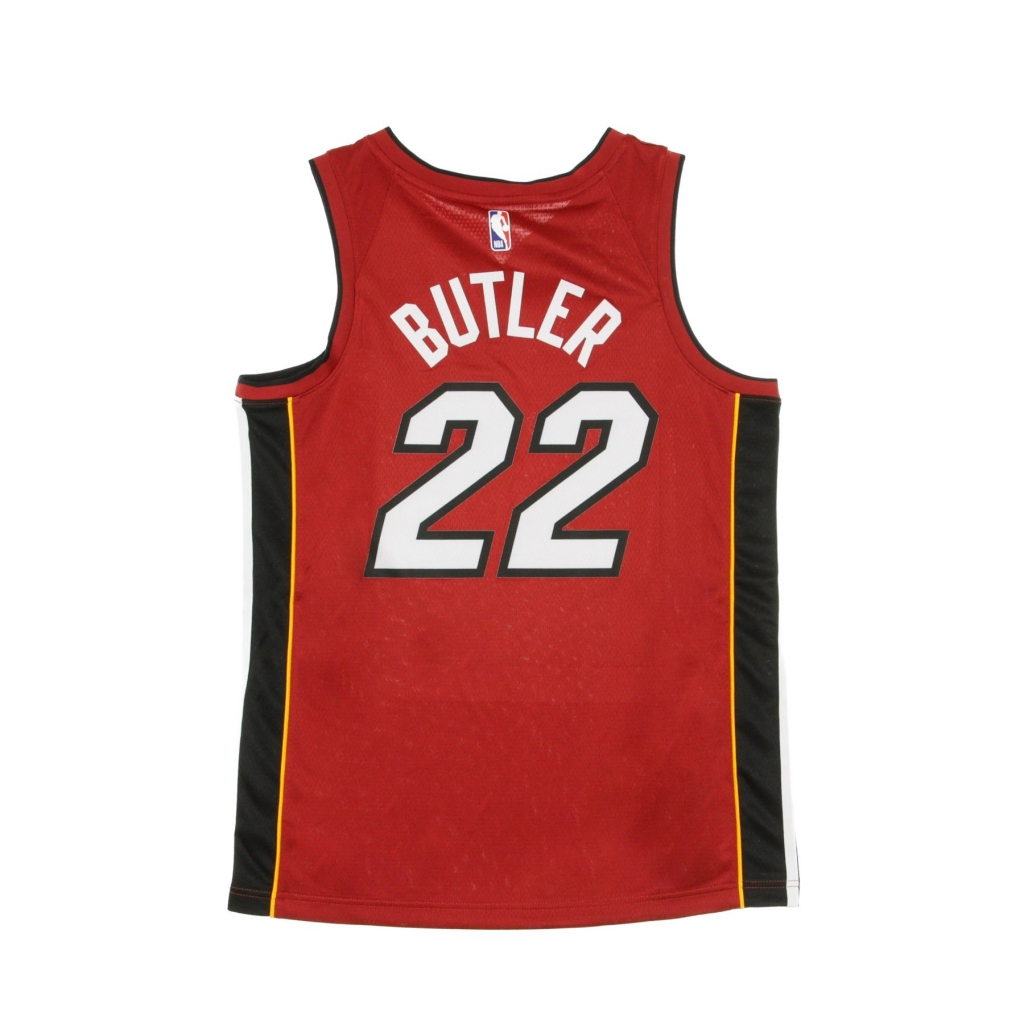 canotta basket uomo nba swingman jersey jordan statement edition 2020 no 22 jimmy butler miahea TOUGH RED/BLACK