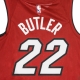 canotta basket uomo nba swingman jersey jordan statement edition 2020 no 22 jimmy butler miahea TOUGH RED/BLACK