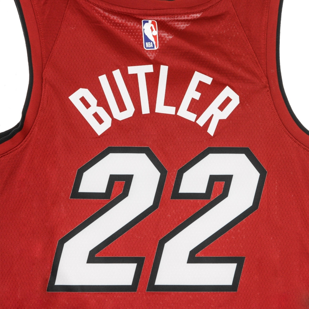canotta basket uomo nba swingman jersey jordan statement edition 2020 no 22 jimmy butler miahea TOUGH RED/BLACK