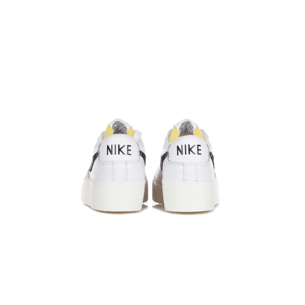 scarpa bassa donna w blazer low platform WHITE/BLACK/SAIL/TEAM ORANGE