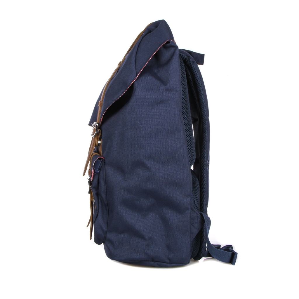 zaino uomo little america NAVY/TAN SYNTHETIC LEATHER