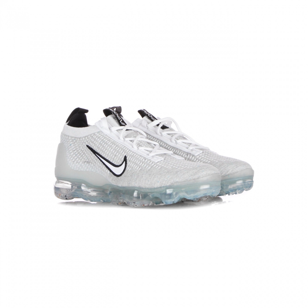 scarpa bassa uomo air vapormax 2021 fx WHITE/WHITE/BLACK/METALLIC SILVER