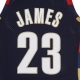 canotta basket uomo nba swingman jersey hardwood classics no 23 lebron james 2008-09 clecav NAVY