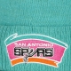 cappello uomo nba fandom knit beanie hardwood classics saaspu TEAL