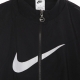 giacca tuta donna essential woven jacket BLACK/WHITE