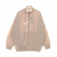 giacca tuta donna essential woven jacket PINK OXFORD/WHITE