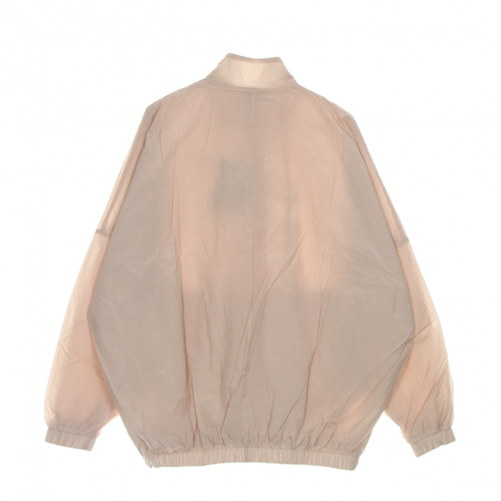 giacca tuta donna essential woven jacket PINK OXFORD/WHITE