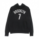 felpa cappuccio uomo nba po fleece essential no 7 kevin durant bronet BLACK