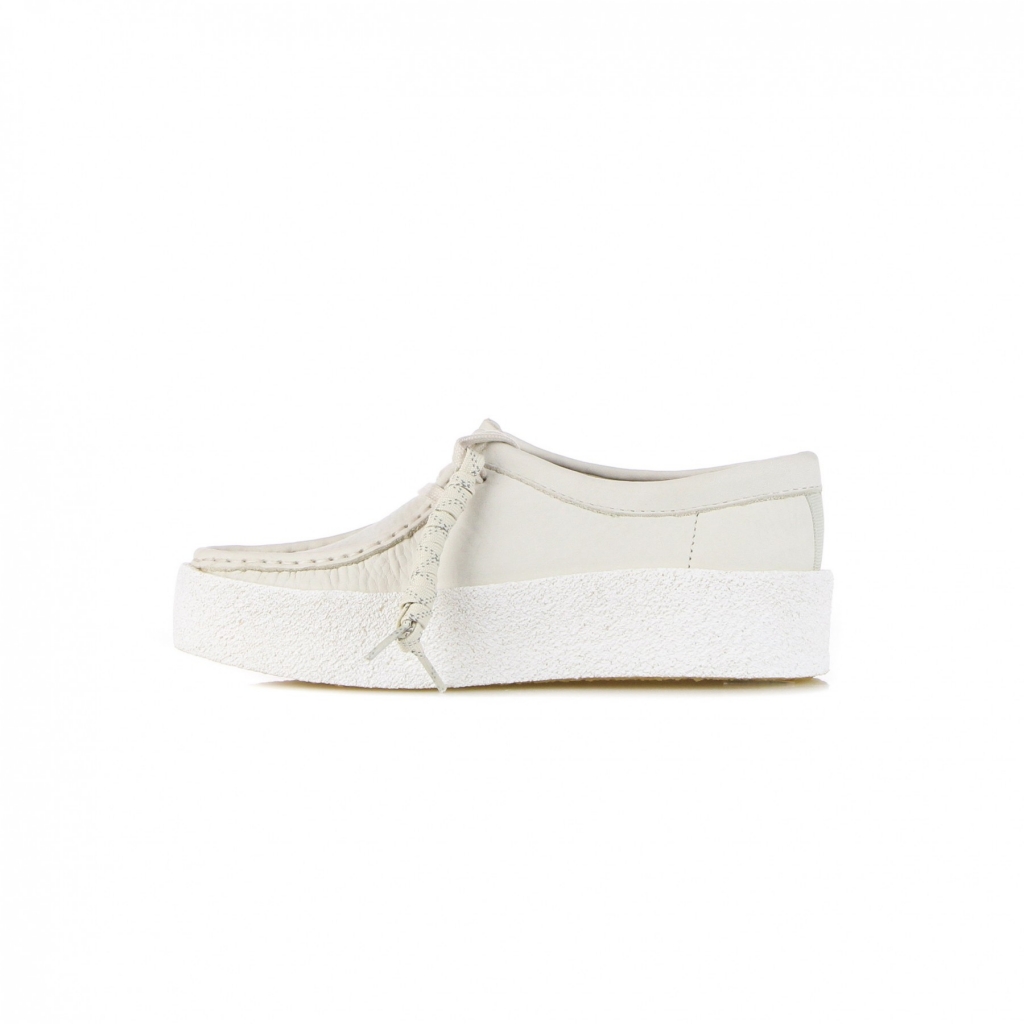 scarpa lifestyle donna wallabee cup WHITE/NUBUCK