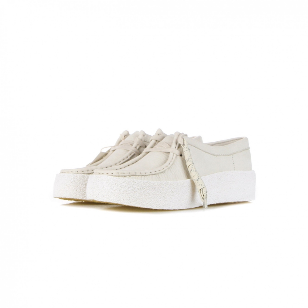 scarpa lifestyle donna wallabee cup WHITE/NUBUCK