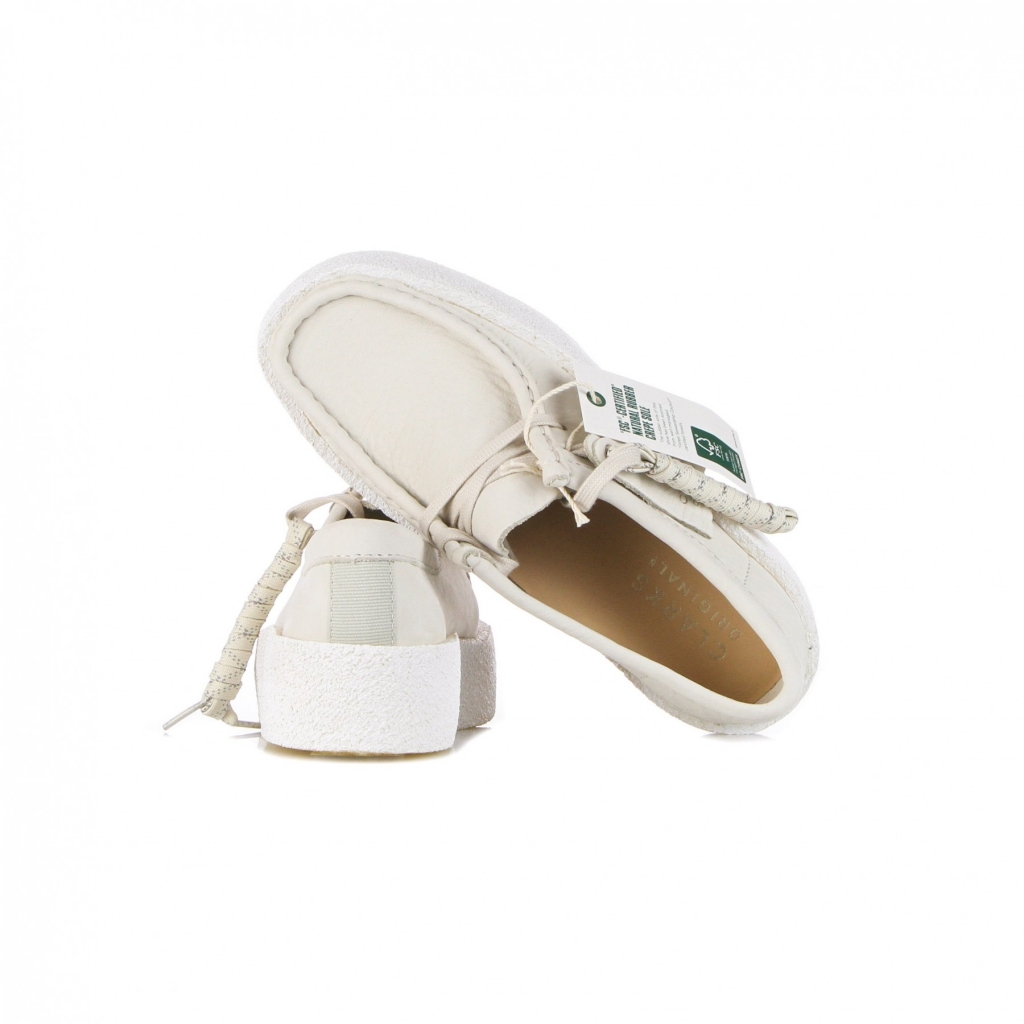 scarpa lifestyle donna wallabee cup WHITE/NUBUCK