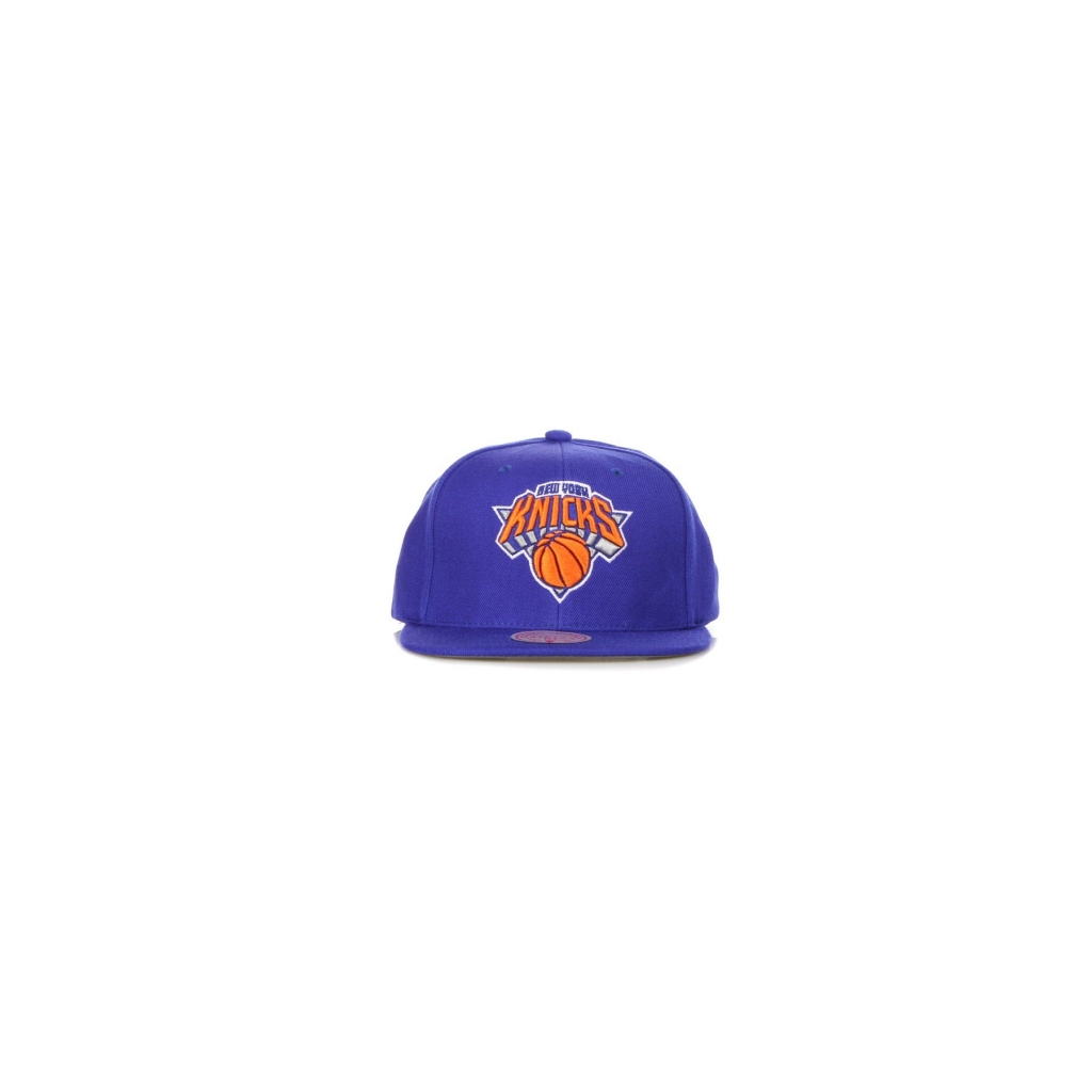 cappellino visiera piatta uomo nba team ground 20 snapback neykni BLUE