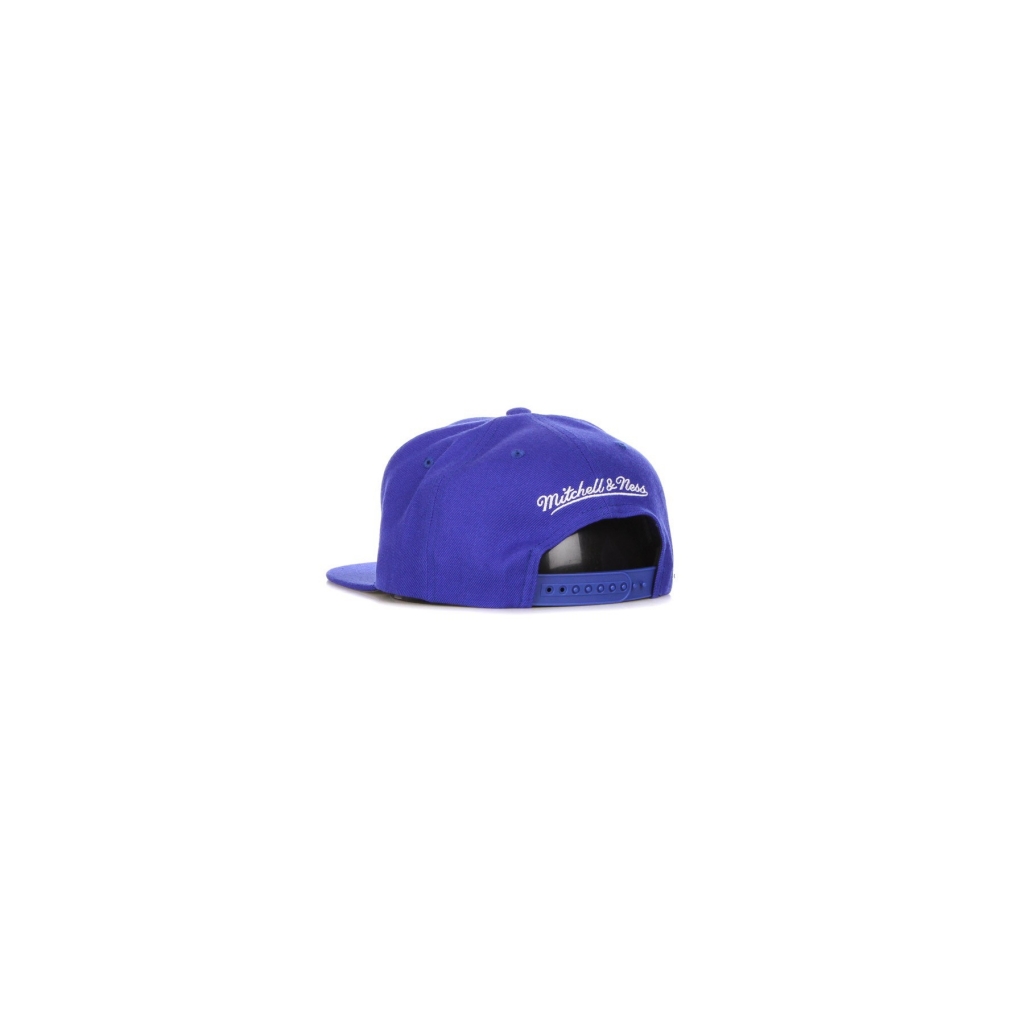 cappellino visiera piatta uomo nba team ground 20 snapback phi76e BLUE
