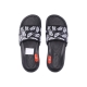 ciabatte uomo victori one slide print BLACK/WHITE/BLACK