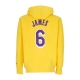 felpa cappuccio uomo nba fleece essential hoodie no 6 lebron james loslak AMARILLO