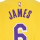 felpa cappuccio uomo nba fleece essential hoodie no 6 lebron james loslak AMARILLO