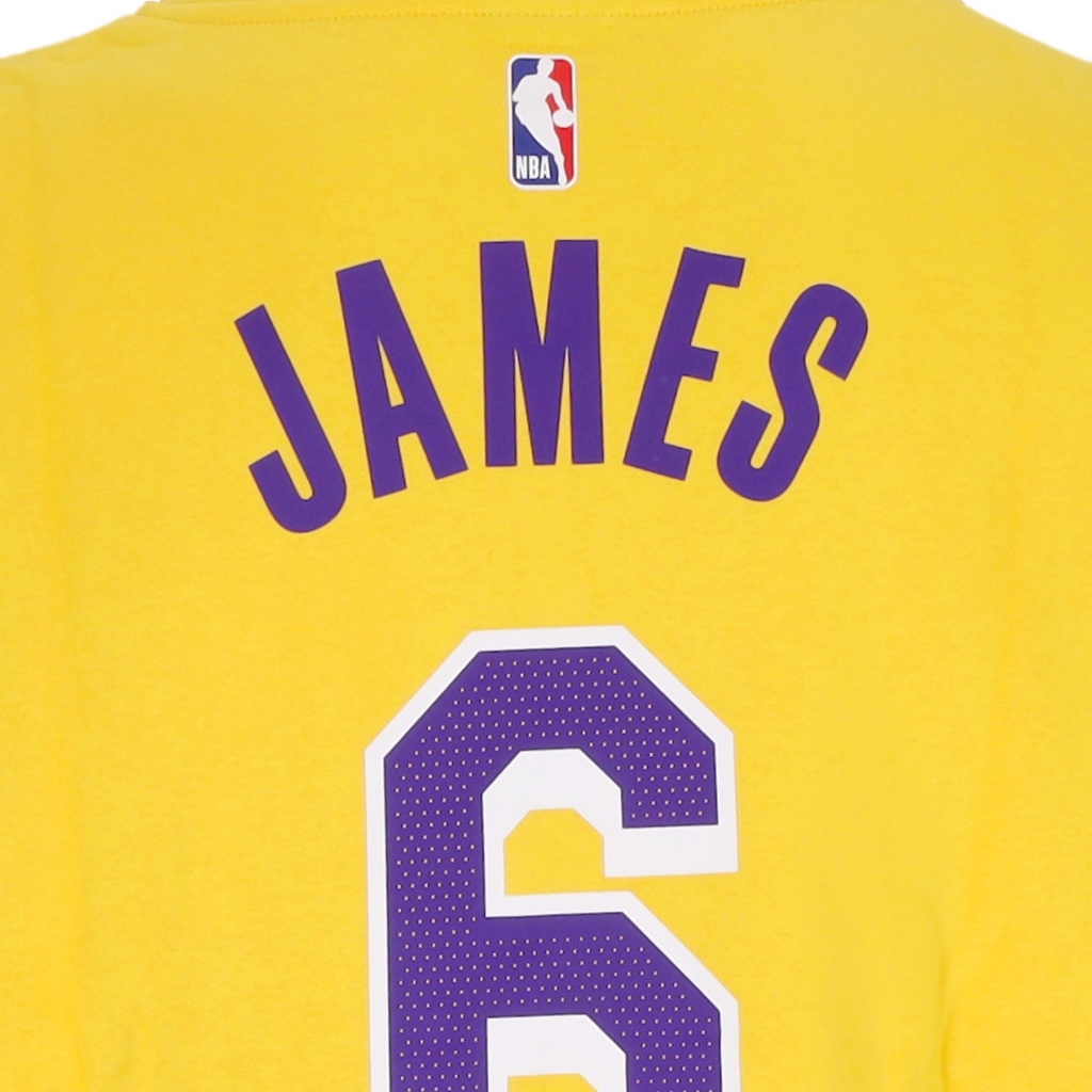 felpa cappuccio uomo nba fleece essential hoodie no 6 lebron james loslak AMARILLO