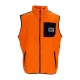 gilet smanicato uomo sportswear spu therma-fit polar fleece vest SAFETY ORANGE/BLACK/BLACK/BLACK