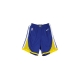 pantaloncino basket uomo nba swingamn short icon edition road golwar RUSH BLUE/WHITE/AMARILLO/WHITE