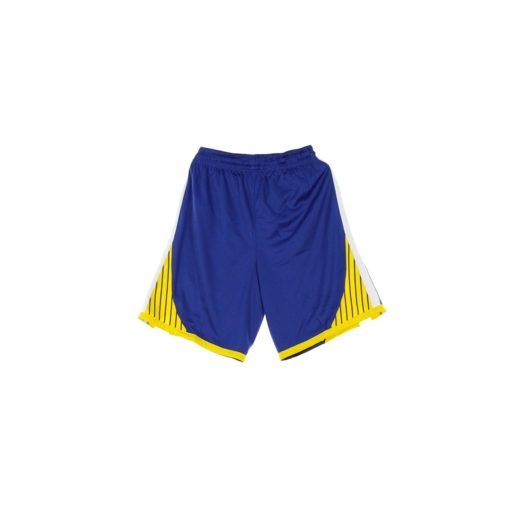pantaloncino basket uomo nba swingamn short icon edition road golwar RUSH BLUE/WHITE/AMARILLO/WHITE