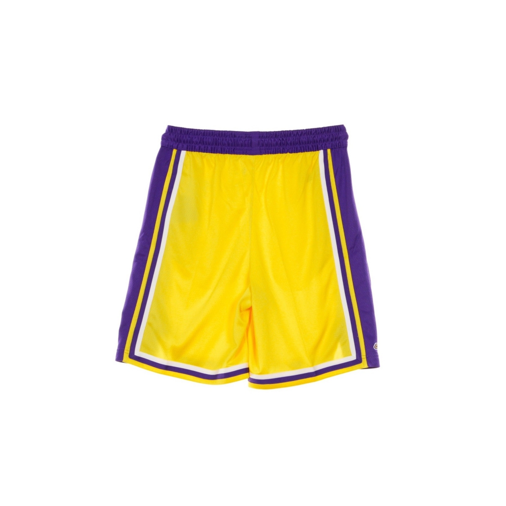 pantaloncino basket uomo nba swingman short icon edition loslak road AMARILLO/FIELD PURPLE/WHITE/FIELD PURPLE