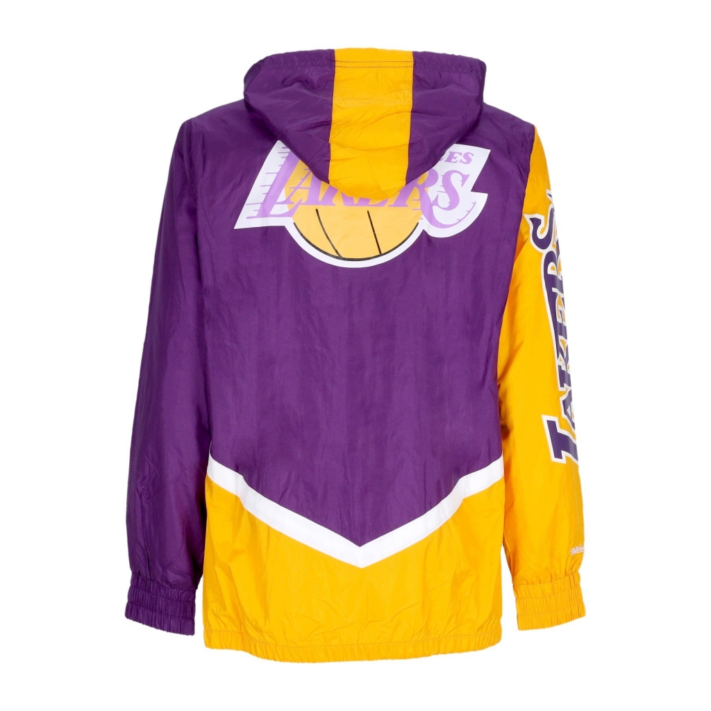 giacca a vento uomo nba undeniable full zip windbreaker hardwood classics loslak PURPLE