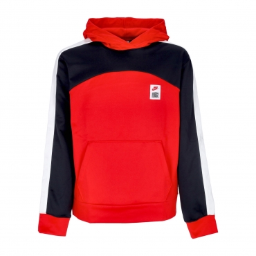 felpa cappuccio uomo therma fit starting 5 po hoodie UNIVERSITY RED/BLACK/UNIVERSITY RED