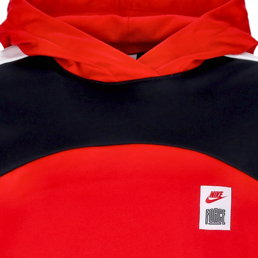 felpa cappuccio uomo therma fit starting 5 po hoodie UNIVERSITY RED/BLACK/UNIVERSITY RED