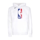felpa cappuccio uomo nba fleece po essential hoodie team 31 WHITE