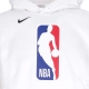 felpa cappuccio uomo nba fleece po essential hoodie team 31 WHITE