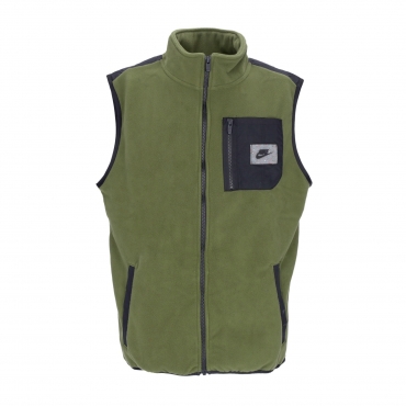 gilet smanicato uomo sportswear spu therma-fit polar fleece vest ROUGH GREEN/BLACK/BLACK/BLACK