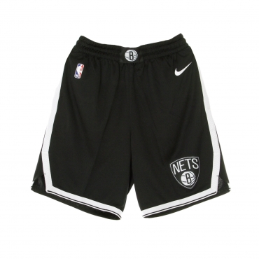 pantaloncino basket uomo nba swingman short icon edition bronet road 18 BLACK/WHITE