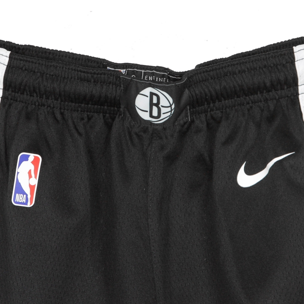 pantaloncino basket uomo nba swingman short icon edition bronet road 18 BLACK/WHITE
